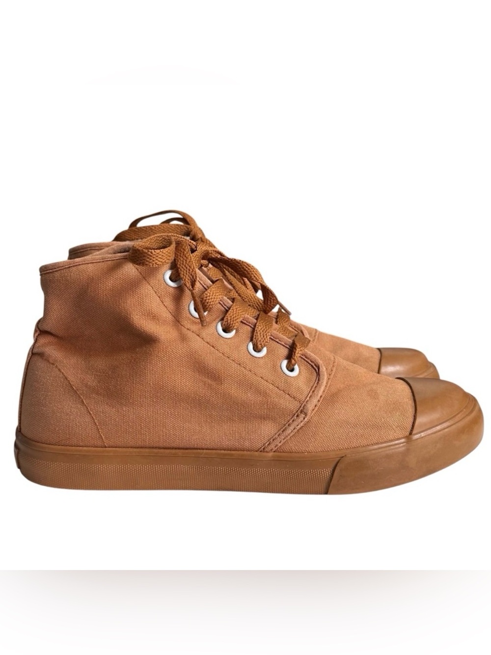 Bangs High-Top Canvas Sahara Sand Sneakers 6.5